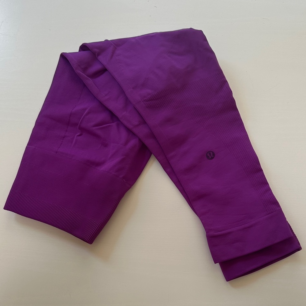 lululemon athletica Vibrant Purple Leggings